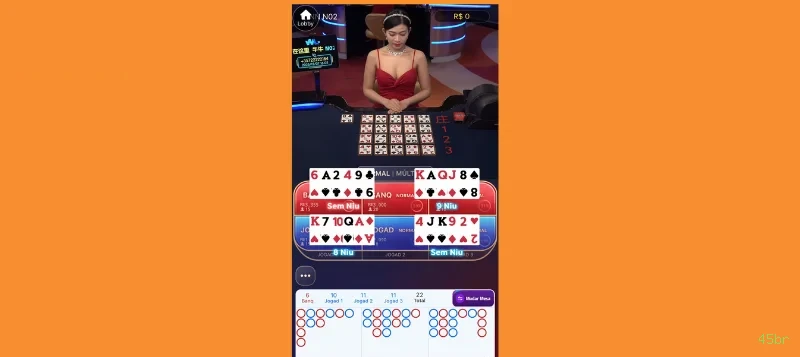 Cassino 45br - mesas ao vivo e jogos